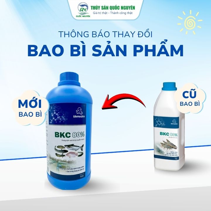 BKC - Đổi bao bì
