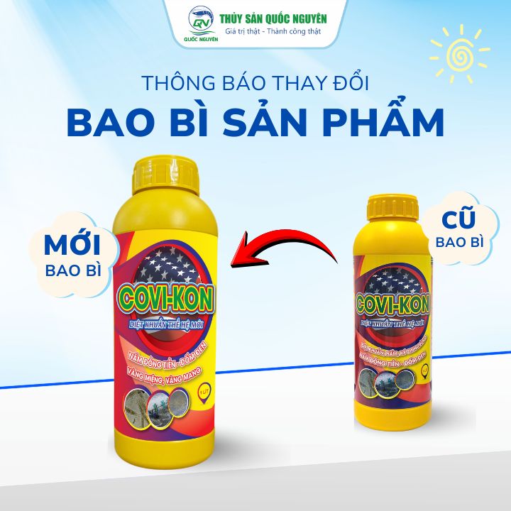 Covikon - Đổi bao bì