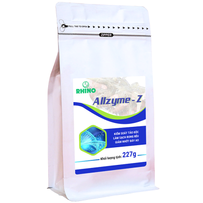 Sản phẩm Allzyme-Z giúp kiểm soát tảo mùa mưa trong ao tôm
