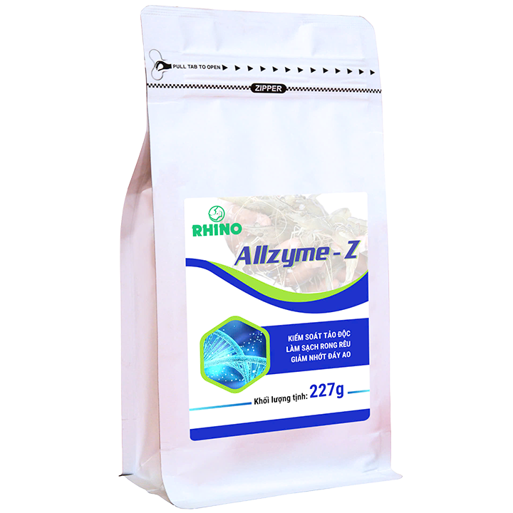 ALLZYME Z - ENZYME HỖ TRỢ KIỂM SOÁT TẢO ĐỘC VÀ LÀM SẠCH ĐÁY AO NUÔI