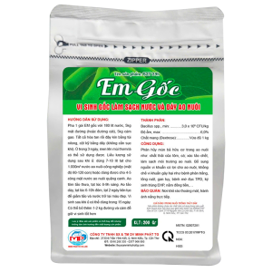 vi sinh làm sạch nước đáy ao nuôi